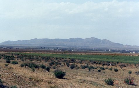 Djebel Lessouda in the north
